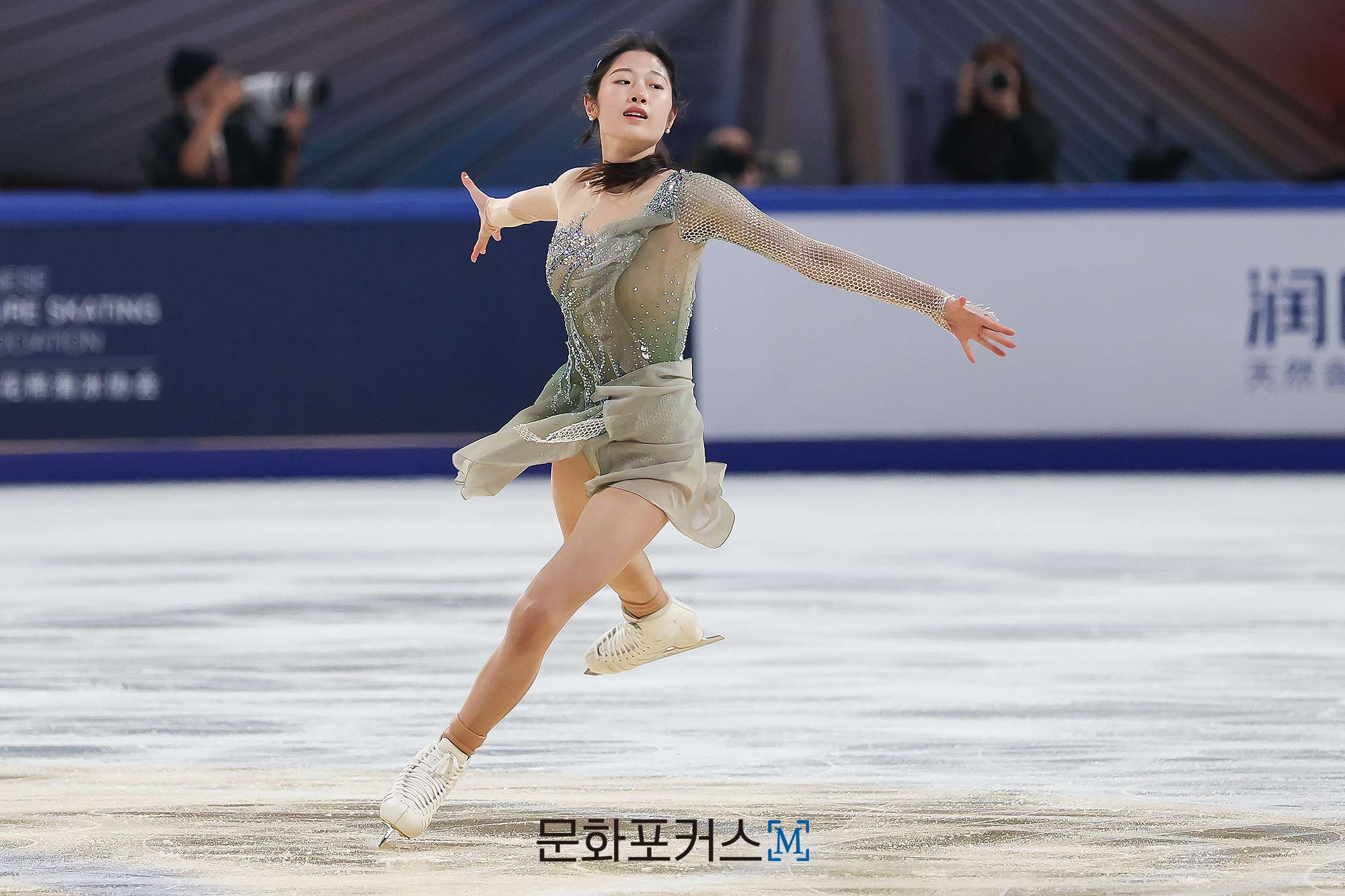 쇼트 프로그램을 연습 중인 이해인 | 사진 = 김현진