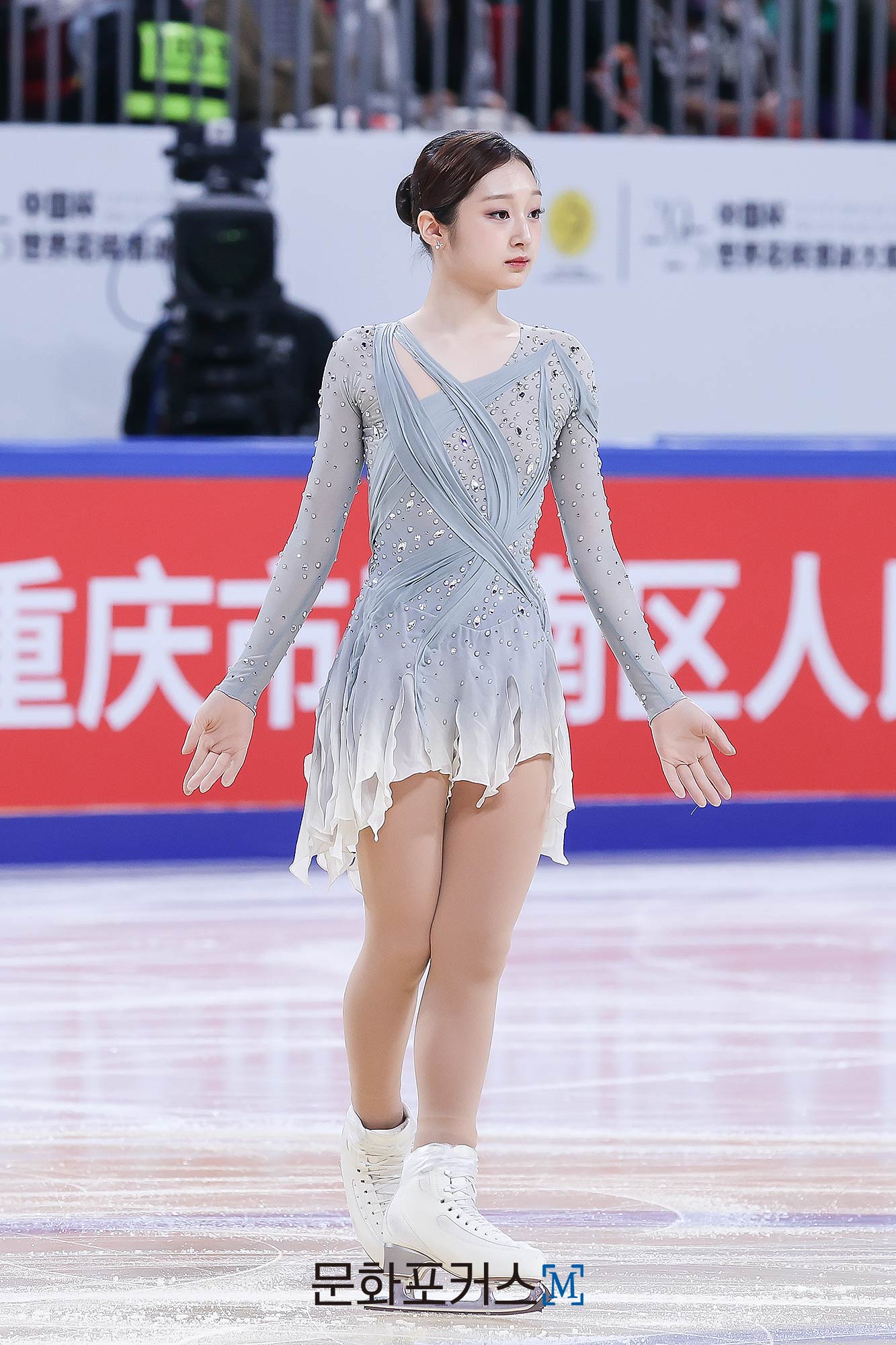 쇼트 프로그램을 연기 중인 신지아 | 사진 = 김혜경