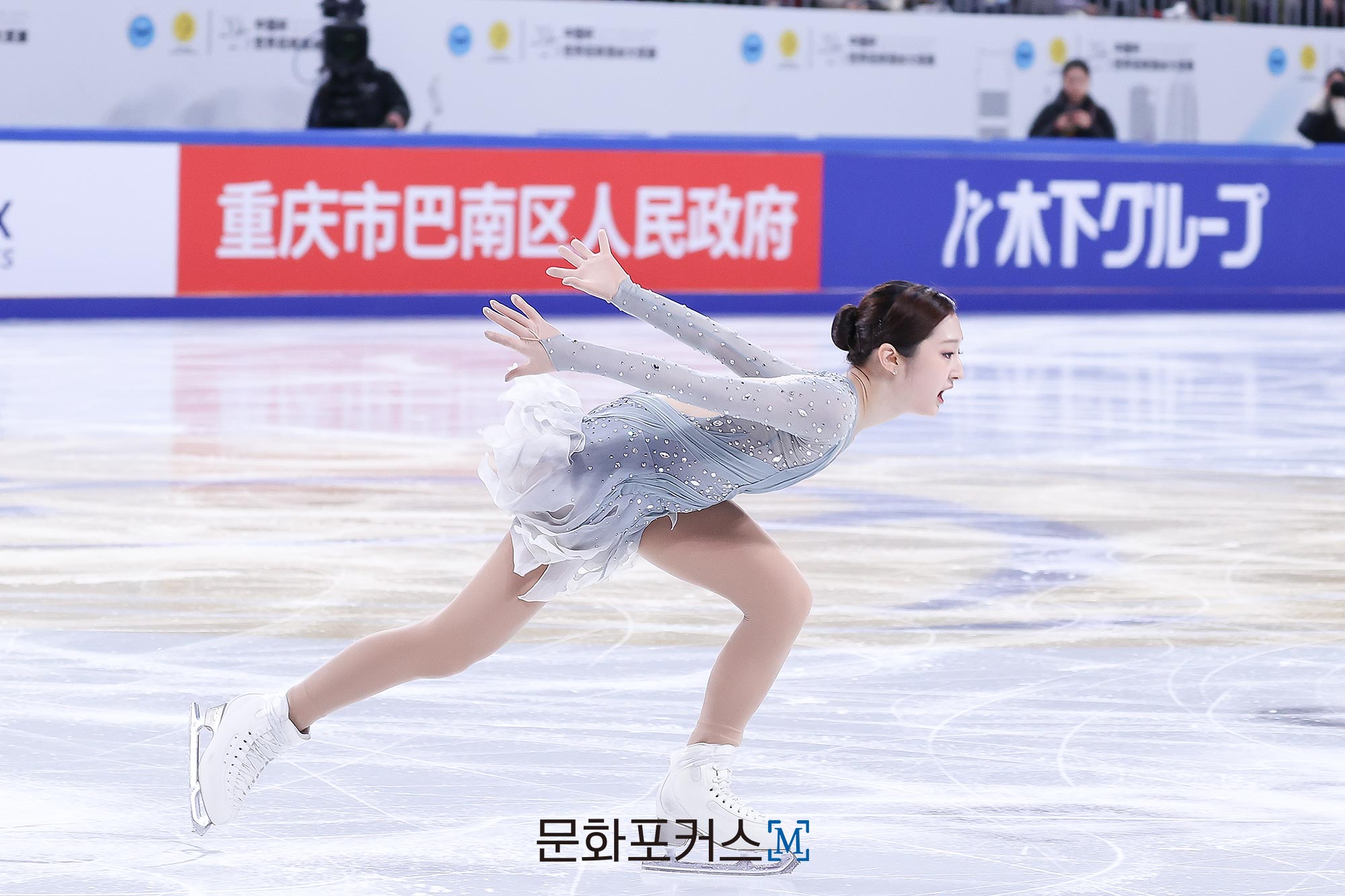 쇼트 프로그램을 연기 중인 신지아 | 사진 = 김혜경