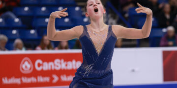 [현장스케치] 윤아선 “프리에서는 마음 편히”… 치바 모네(일본), GP 스케이트 캐나다 쇼트 1위