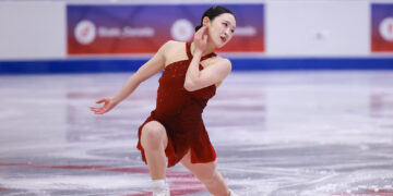 [현장스케치] 윤아선 “프리에서는 마음 편히”… 치바 모네(일본), GP 스케이트 캐나다 쇼트 1위