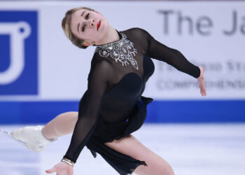 [현장스케치] 김채연, 2025 ISU 피겨 스케이팅 그랑프리 시리즈 스케이트 아메리카 프리 스케이팅 연습