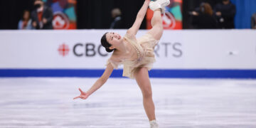 [현장스케치] 윤아선 “프리에서는 마음 편히”… 치바 모네(일본), GP 스케이트 캐나다 쇼트 1위