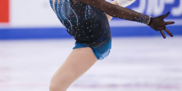 [현장스케치] 윤아선 “프리에서는 마음 편히”… 치바 모네(일본), GP 스케이트 캐나다 쇼트 1위