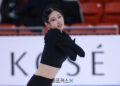 [현장스케치] 이해인, 2025 ISU 피겨 스케이팅 그랑프리 시리즈 스케이트 아메리카 프리 스케이팅 공식연습
