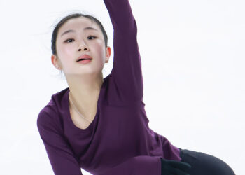 [현장스케치] 김서영(경기빙상연맹), 2025 전국남녀 피겨스케이팅 회장배 랭킹대회 공식연습