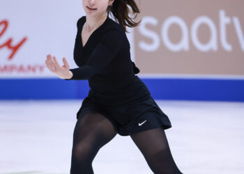 [현장스케치] 2025 ISU 피겨 스케이팅 그랑프리 시리즈 스케이트 아메리카 여자 싱글 공식연습