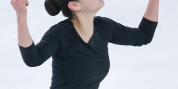 [현장스케치] 김서영(경기빙상연맹), 2025 전국남녀 피겨스케이팅 회장배 랭킹대회 공식연습