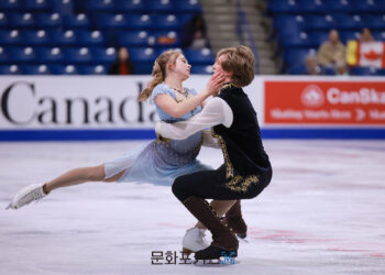 [현장스케치] 임해나-권예, 2025 ISU 피겨 스케이팅 그랑프리 시리즈 스케이트 캐나다 프리 댄스 연습