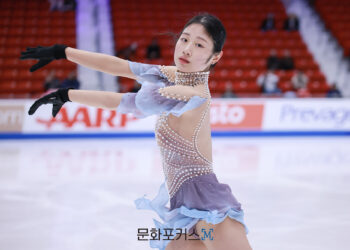 [현장스케치] 이해인, 2025 ISU 피겨 스케이팅 그랑프리 시리즈 스케이트 아메리카 쇼트 프로그램 연습