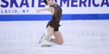 [현장스케치] 김채연, 2025 ISU 피겨 스케이팅 그랑프리 시리즈 스케이트 아메리카 쇼트 프로그램 연습