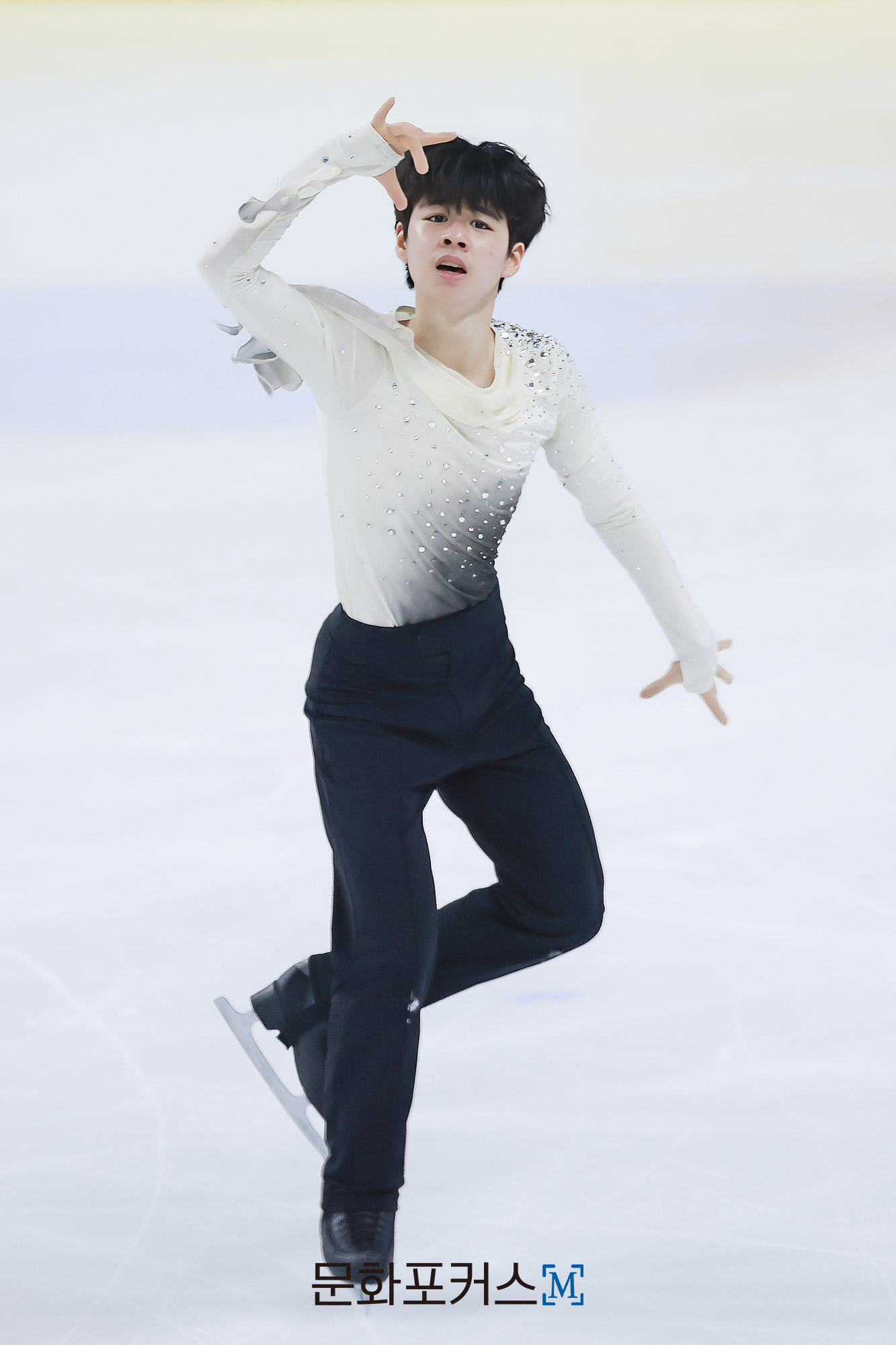 2025 전국남녀 피겨스케이팅 회장배 랭킹대회 프리 스케이팅에 참여한 서민규(경신고)가 프리스케이팅 연기를 선보이고 있다 | 사진 = 박지민 기자