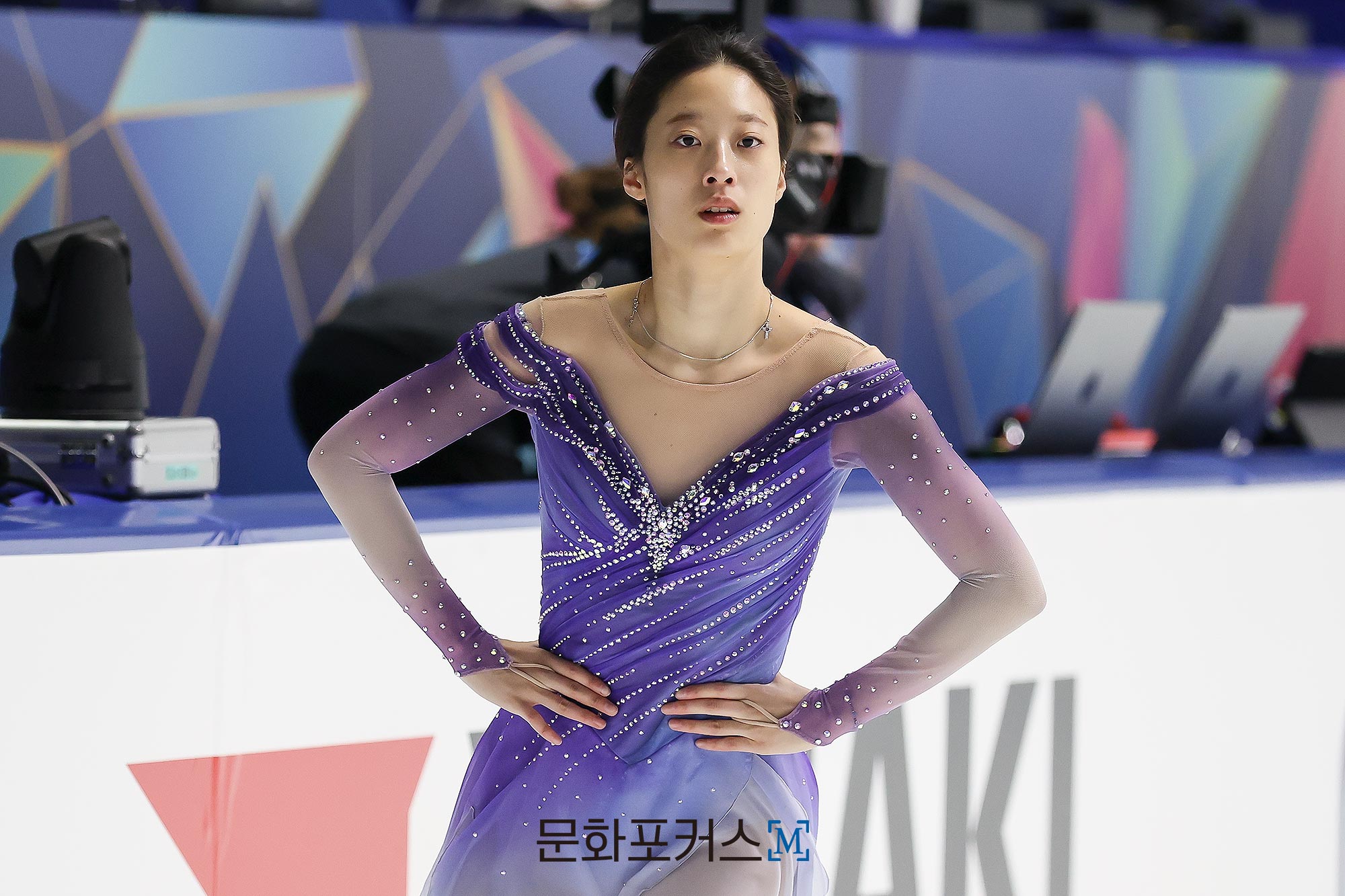 아침 연습 중인 유영 | 사진 = 김현진