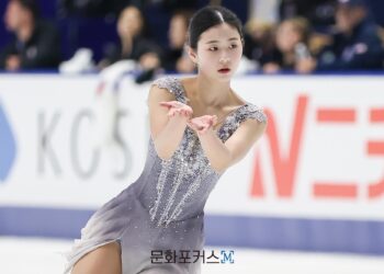 [현장스케치] 윤아선, 2025 ISU 피겨 스케이팅 그랑프리 시리즈 NHK Trophy 프리 스케이팅 연습