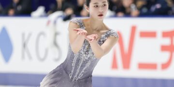 [현장스케치] 윤아선, 2025 ISU 피겨 스케이팅 그랑프리 시리즈 NHK Trophy 프리 스케이팅 연습