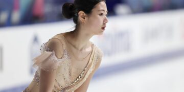 [현장스케치] 윤아선, 2025 ISU 피겨 스케이팅 그랑프리 시리즈 NHK Trophy 쇼트 프로그램 연습