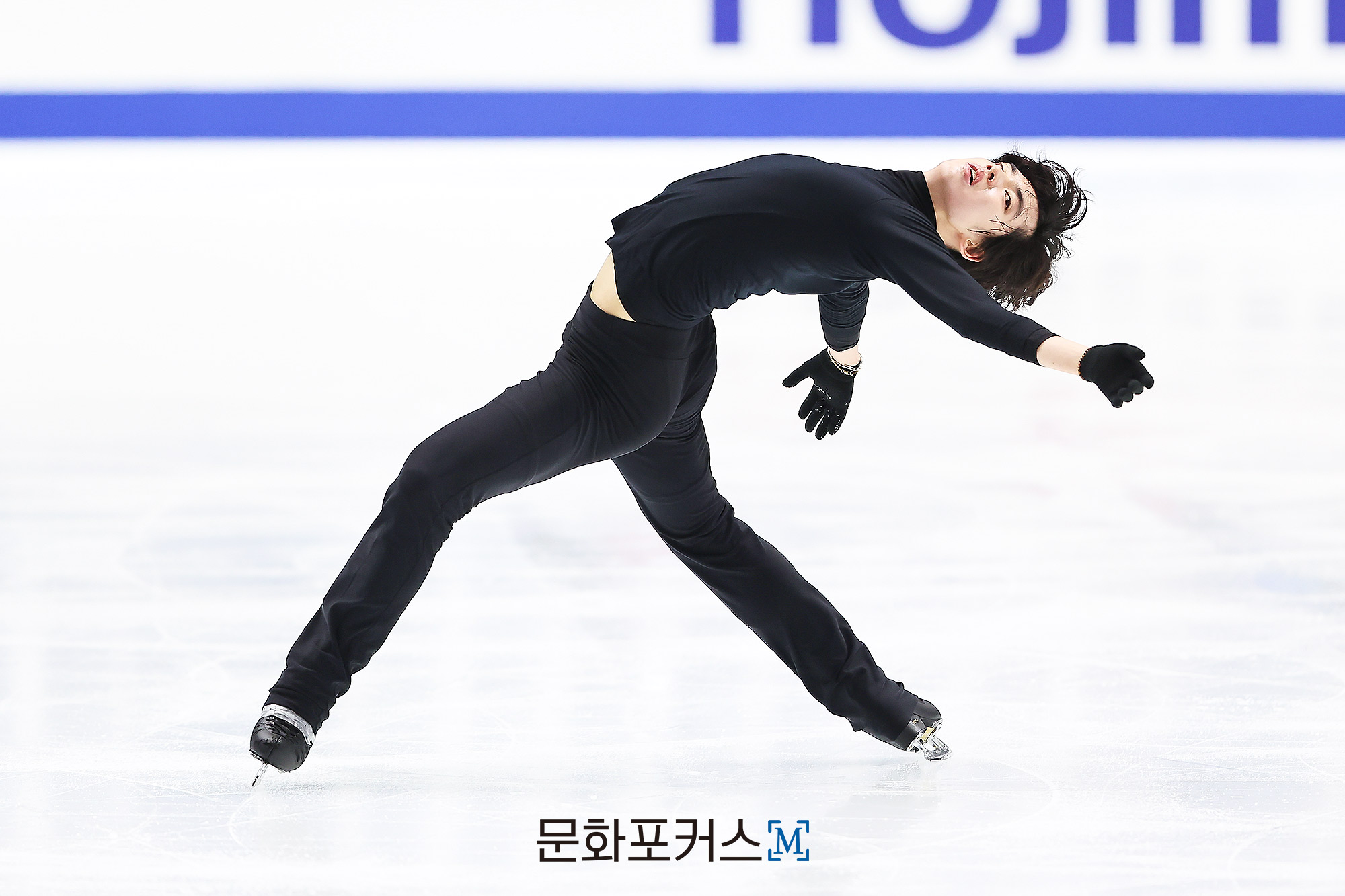 NHK Trophy 공식 연습 중인 차준환 | 사진 = Tang Xinyu