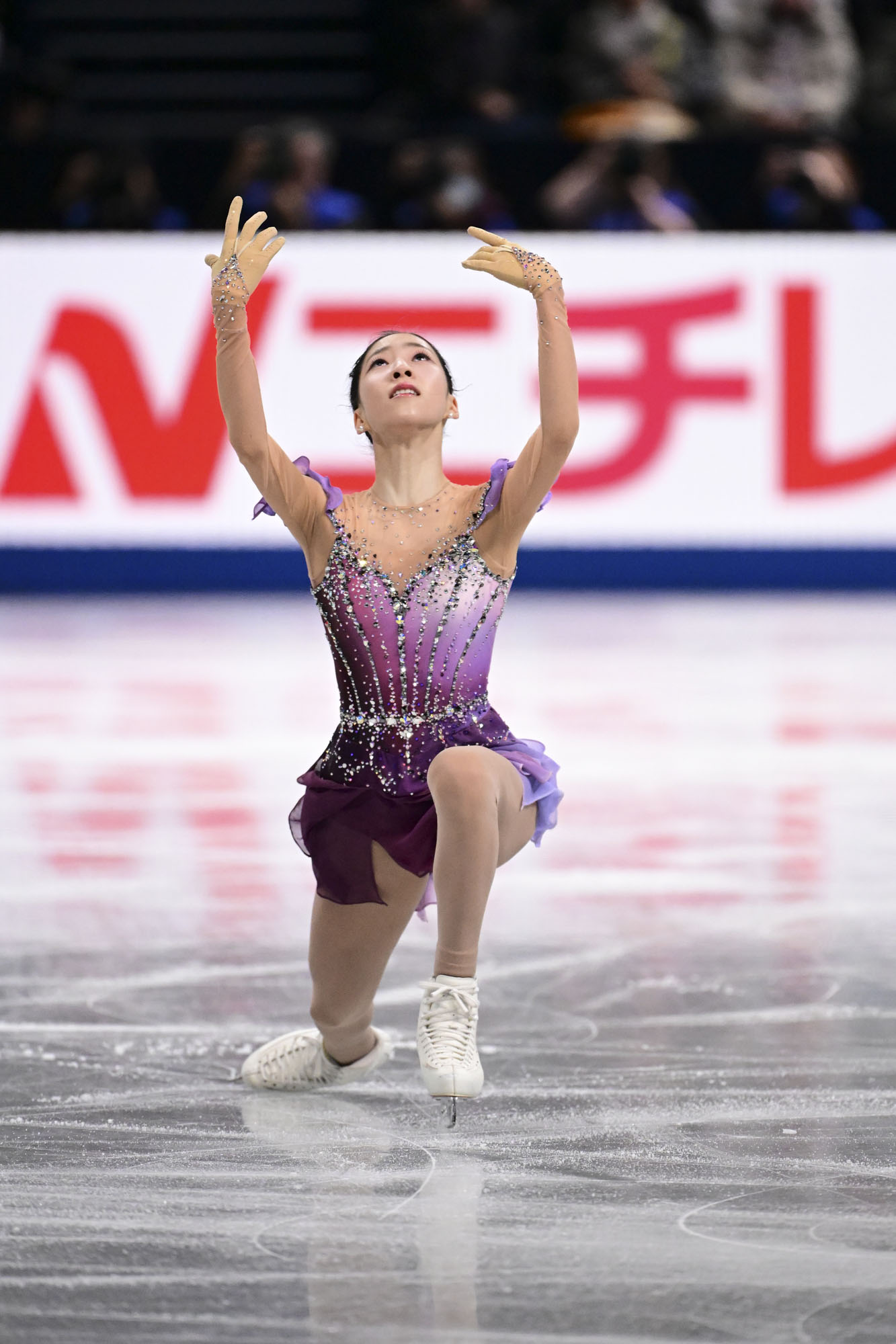 NAGOYA, JAPAN - DECEMBER 05: Yuseong Kim of South Korea competes in the Junior Women's Free Skating during the ISU Grand Prix of Figure Skating Final Nagoya at IG Arena on December 05, 2025 in Nagoya, Aichi. (Photo by Atsushi Tomura - International Skating Union/International Skating Union via Getty Images)