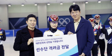 한진그룹, 동계올림픽 선전 기원… 선수단에 격려금 1억 원 전달