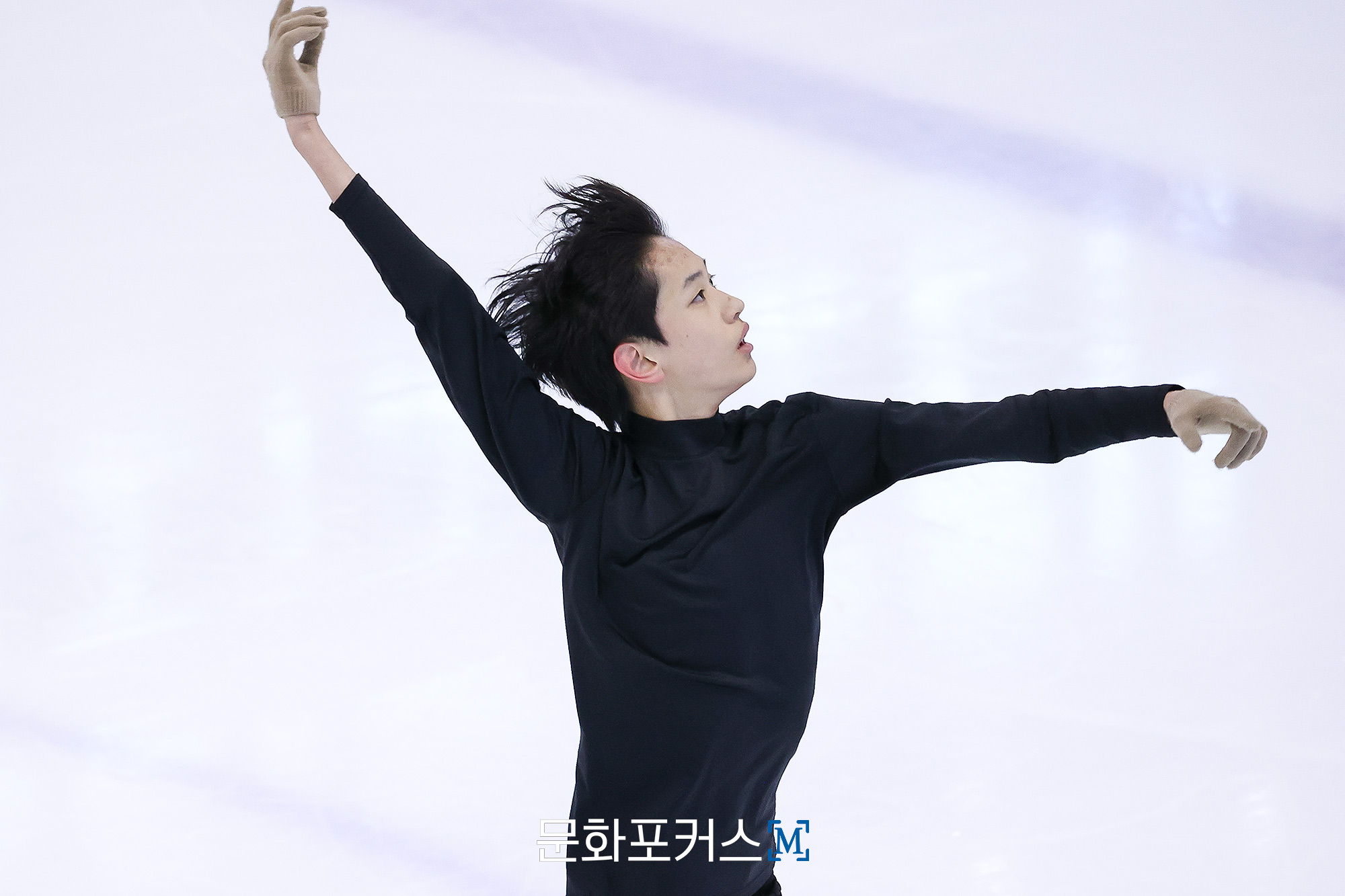 2026 ISU 피겨스케이팅 사대륙 선수권 1일차 공식 연습에 참가한 이재근 | 사진=김혜경