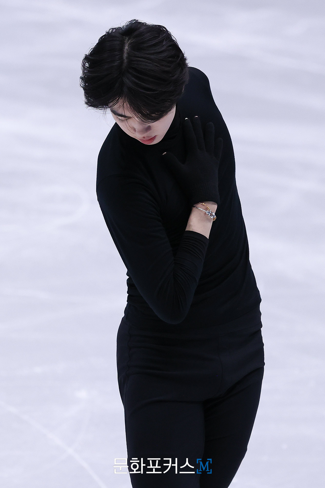 2026 ISU 피겨스케이팅 사대륙 선수권 대회 1일차 공식 연습에 참여한 차준환 | 사진=김혜경