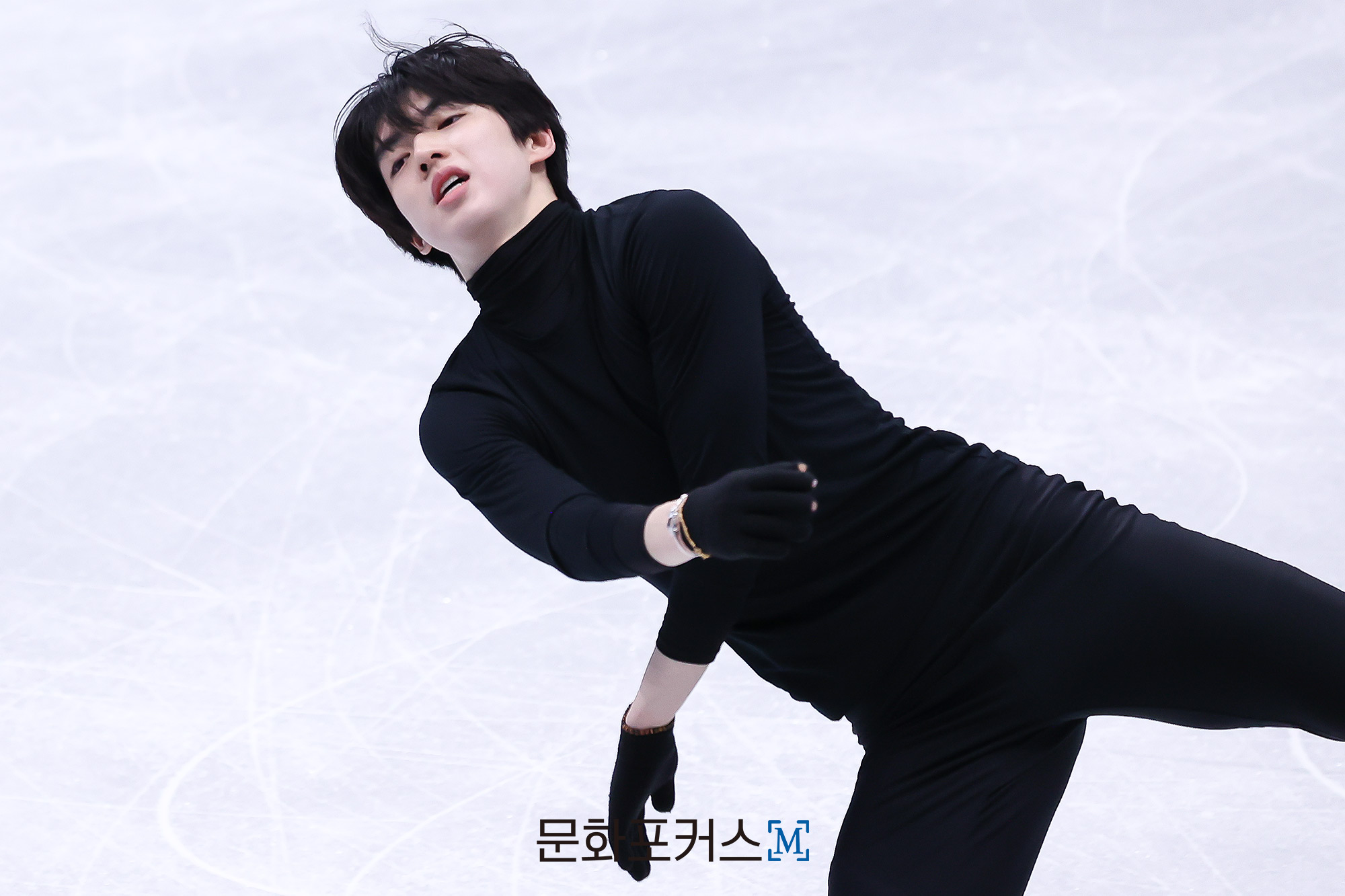 2026 ISU 피겨스케이팅 사대륙 선수권 대회 1일차 공식 연습에 참여한 차준환 | 사진=김혜경