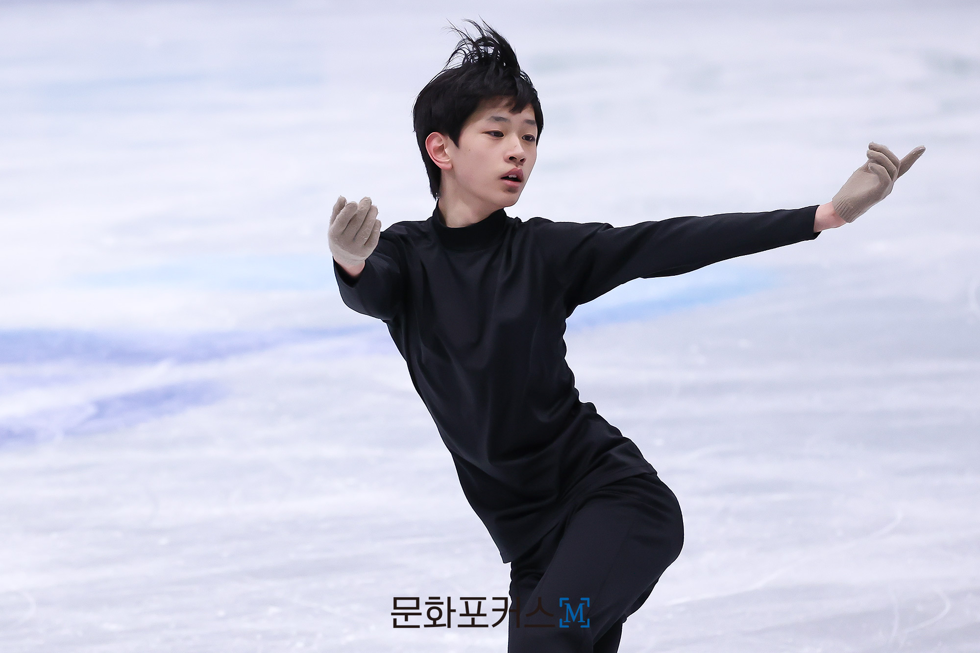 2026 ISU 피겨스케이팅 사대륙 선수권 대회 1일차 공식 연습에 참여한 이재근 | 사진=김혜경