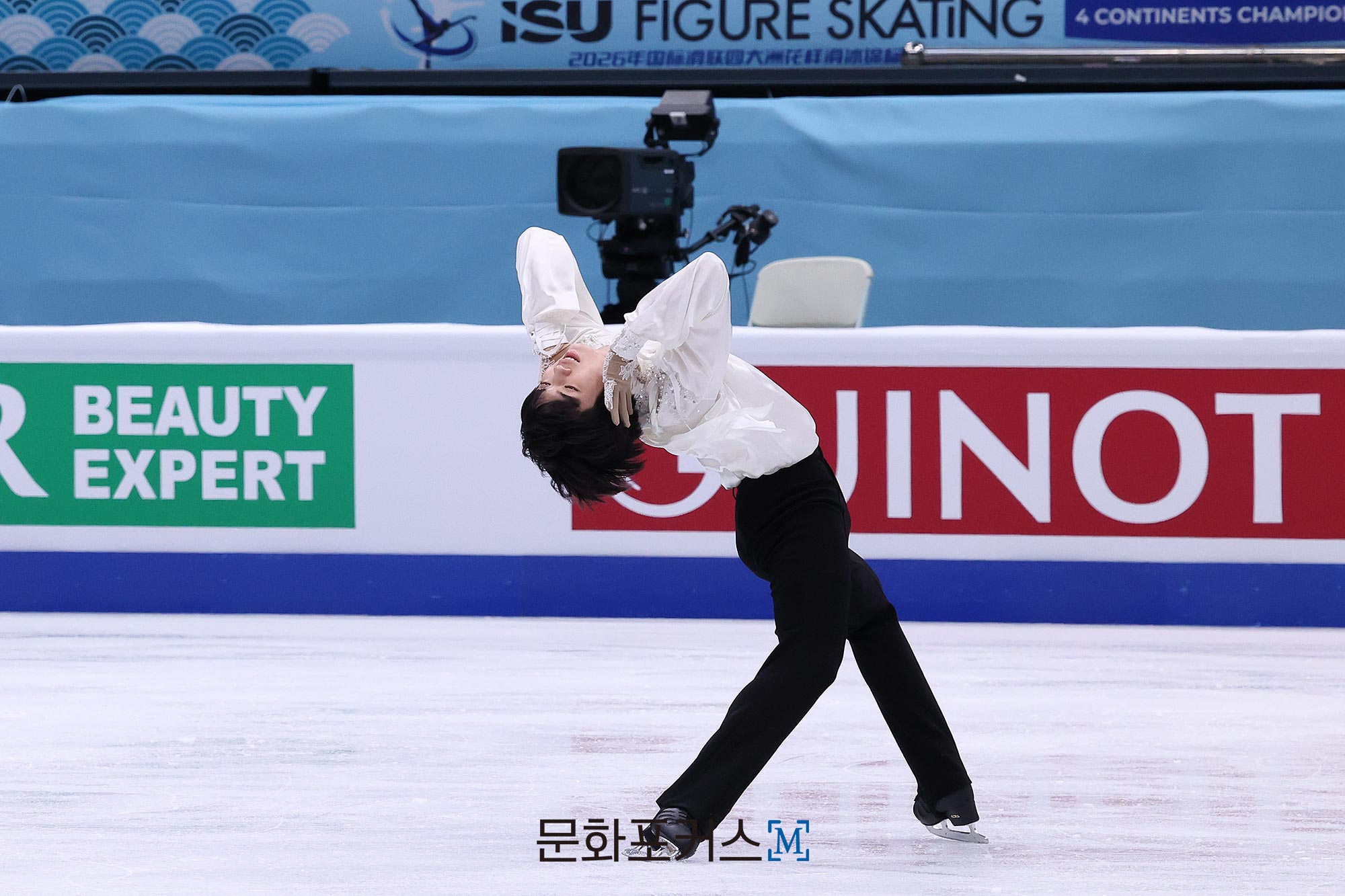 2026 ISU 피겨스케이팅 사대륙 선수권 대회에 출전한 차준환 | 사진=김혜경