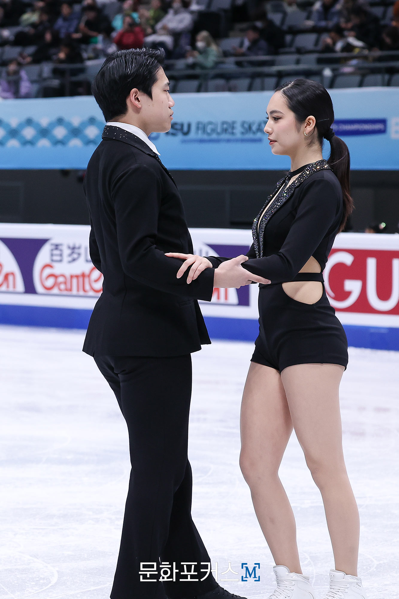 2026 ISU 피겨스케이팅 사대륙 선수권 대회에 출전한 임해나-권예 | 사진=김혜경