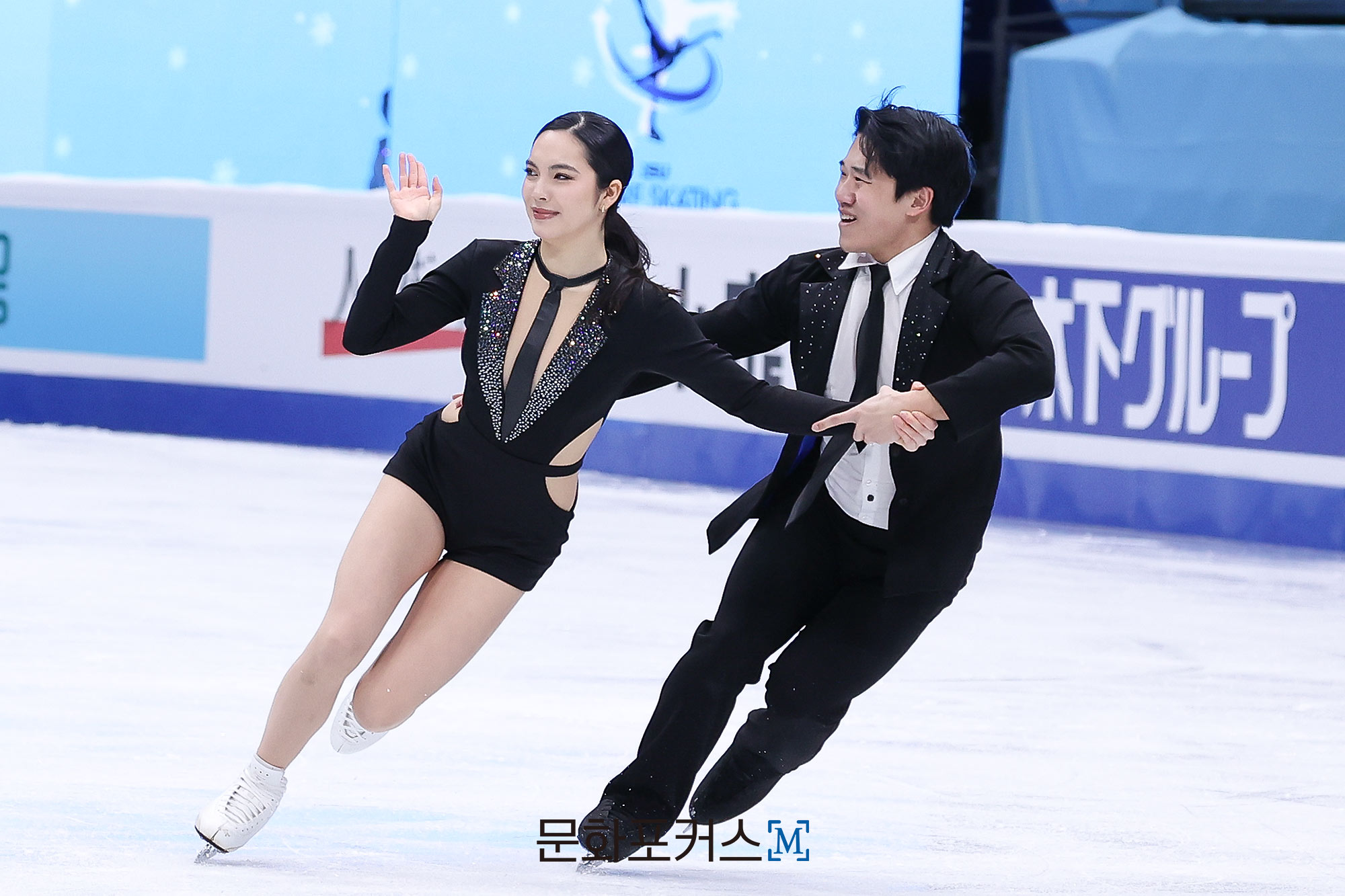 2026 ISU 피겨스케이팅 사대륙 선수권 대회에 출전한 임해나-권예 | 사진=김혜경