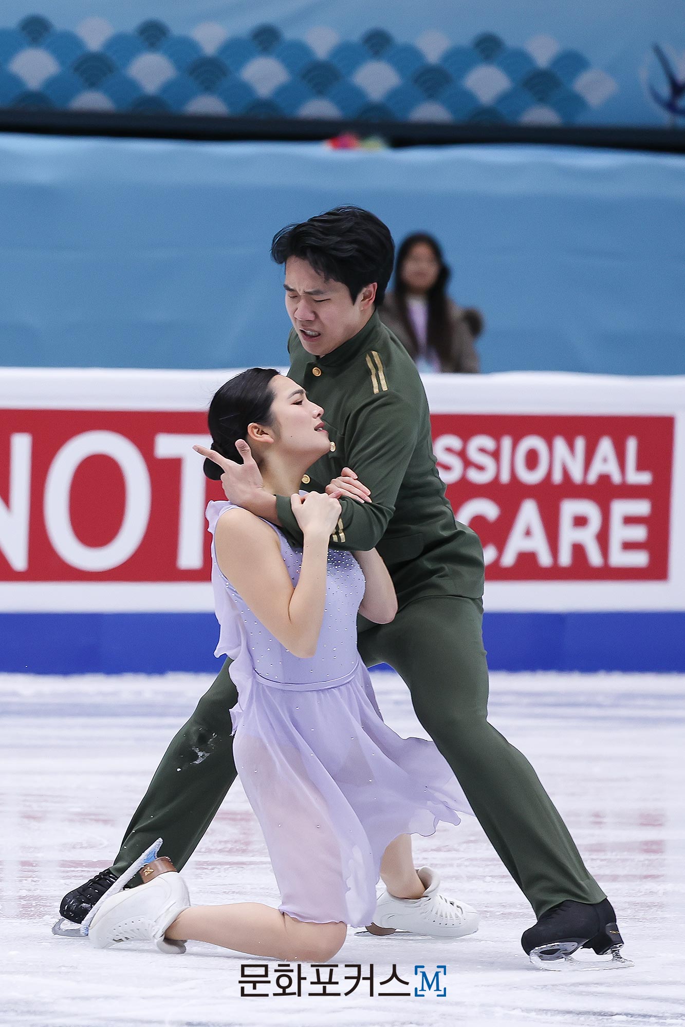 2026 ISU 피겨스케이팅 사대륙 선수권 대회에 출전한 임해나-권예 | 사진=김혜경