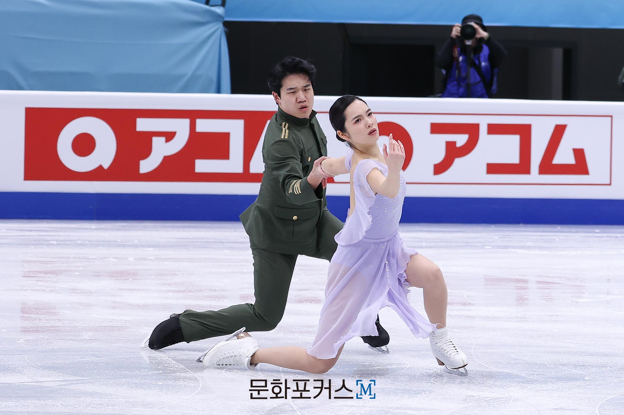 2026 ISU 피겨스케이팅 사대륙 선수권 대회에 출전한 임해나-권예 | 사진=김혜경