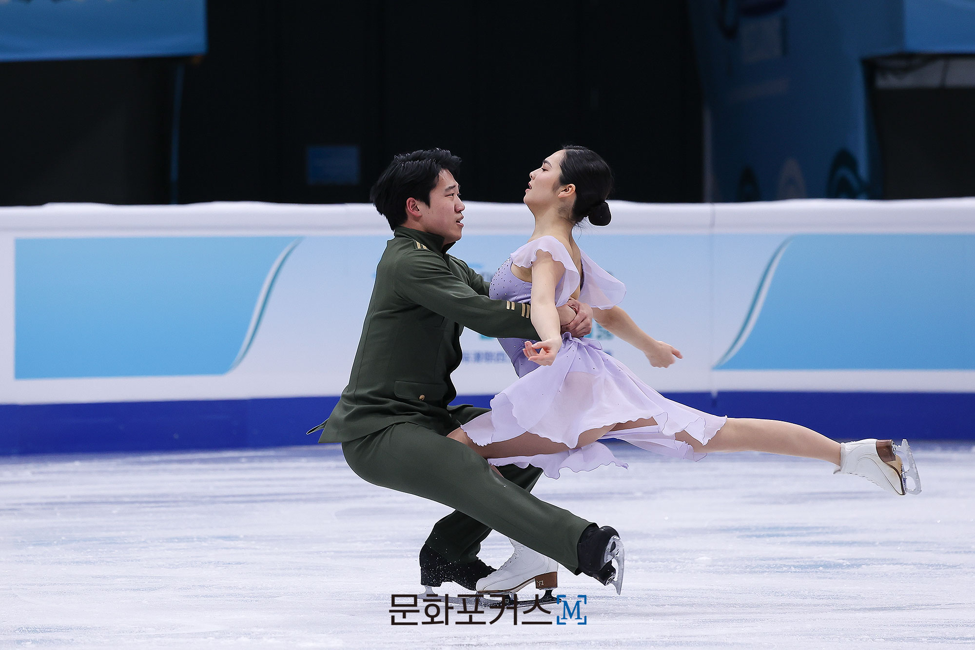 2026 ISU 피겨스케이팅 사대륙 선수권 대회에 출전한 임해나-권예 | 사진=김혜경