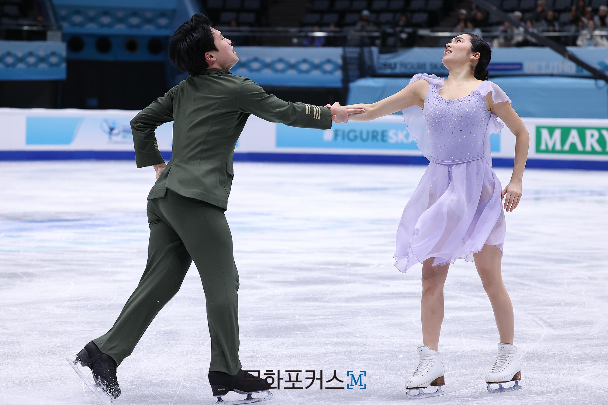 2026 ISU 피겨스케이팅 사대륙 선수권 대회에 출전한 임해나-권예 | 사진=김혜경