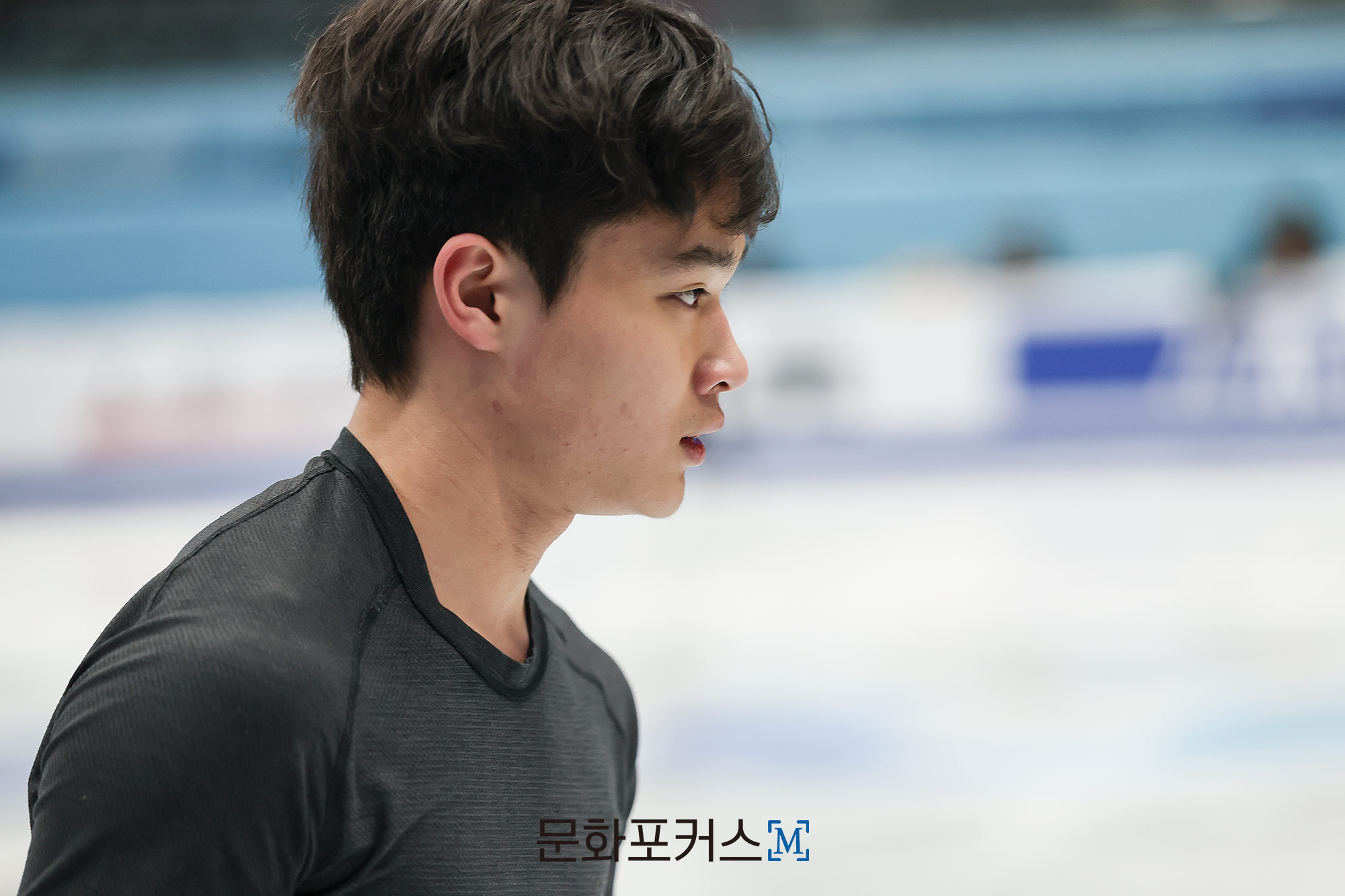 2026 ISU 피겨스케이팅 사대륙 선수권 대회 1일차 공식 연습에 참여한 김현겸 | 사진=김현진