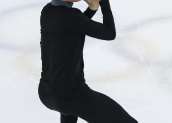 [현장스케치] 김현겸, 2026 ISU 피겨스케이팅 사대륙 선수권 2일차 공식 연습