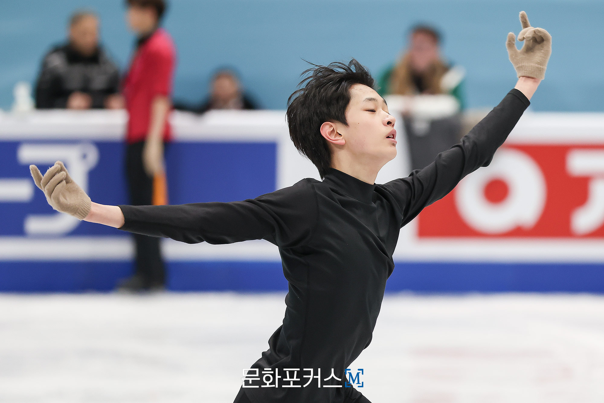 2026 ISU 피겨스케이팅 사대륙 선수권 대회 1일차 공식 연습에 참여한 이재근 | 사진=김현진