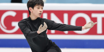 [현장스케치] 이재근, 2026 ISU 피겨스케이팅 사대륙 선수권 1일차 공식 연습