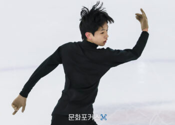 [현장스케치] 이재근, 2026 ISU 피겨스케이팅 사대륙 선수권 2일차 공식 연습