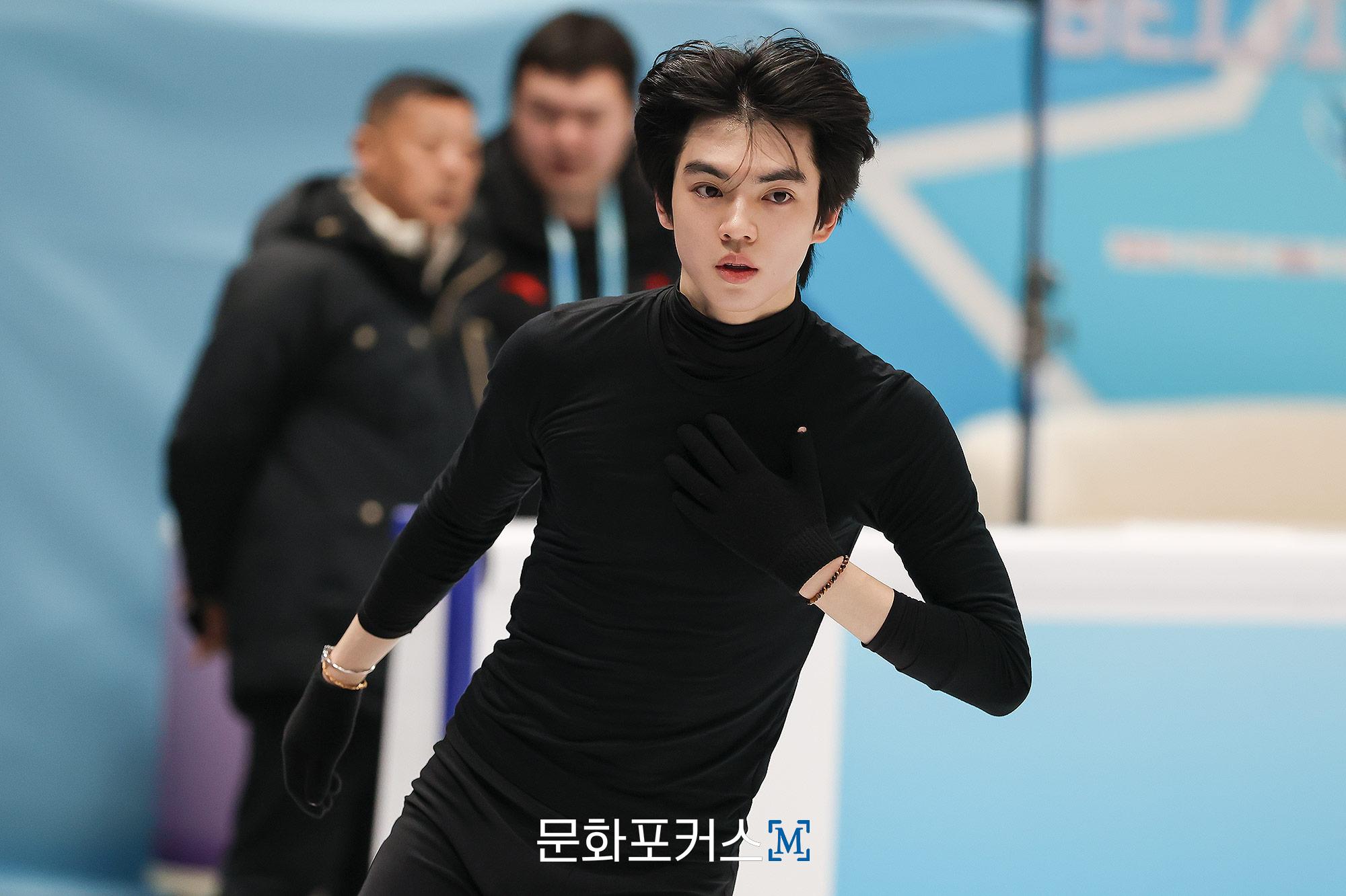 2026 ISU 피겨스케이팅 사대륙 선수권 대회 1일차 공식 연습에 참여한 차준환 | 사진=김현진