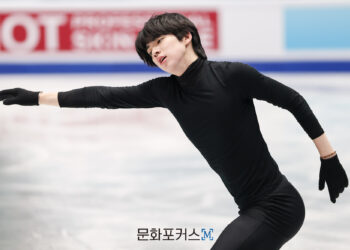 [현장스케치] 차준환, 2026 ISU 피겨스케이팅 사대륙 선수권 1일차 공식 연습