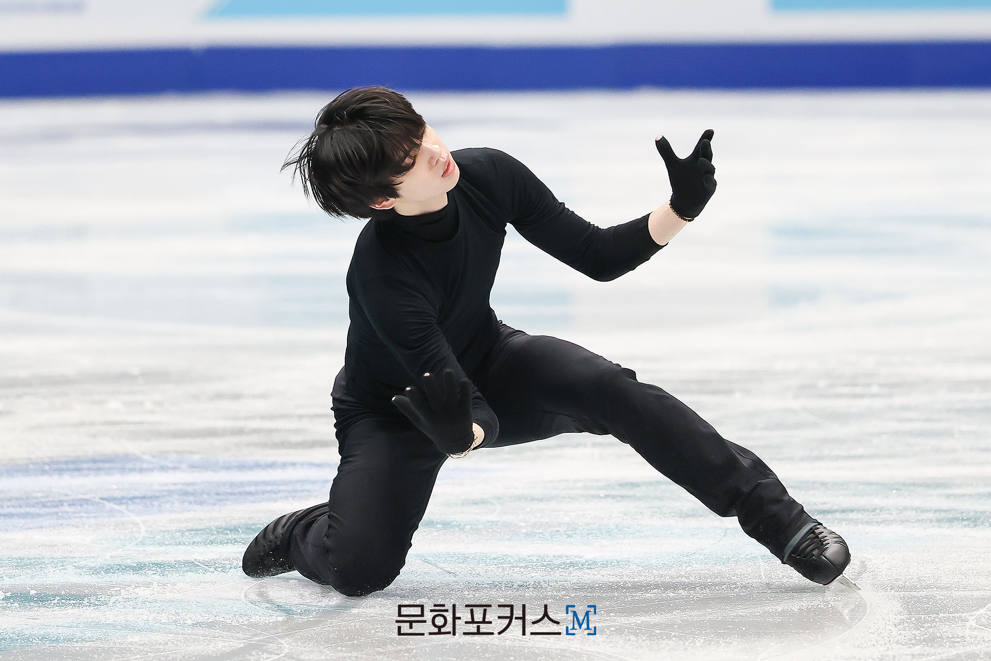 2026 ISU 피겨스케이팅 사대륙 선수권 대회 1일차 공식 연습에 참여한 차준환 | 사진=김현진