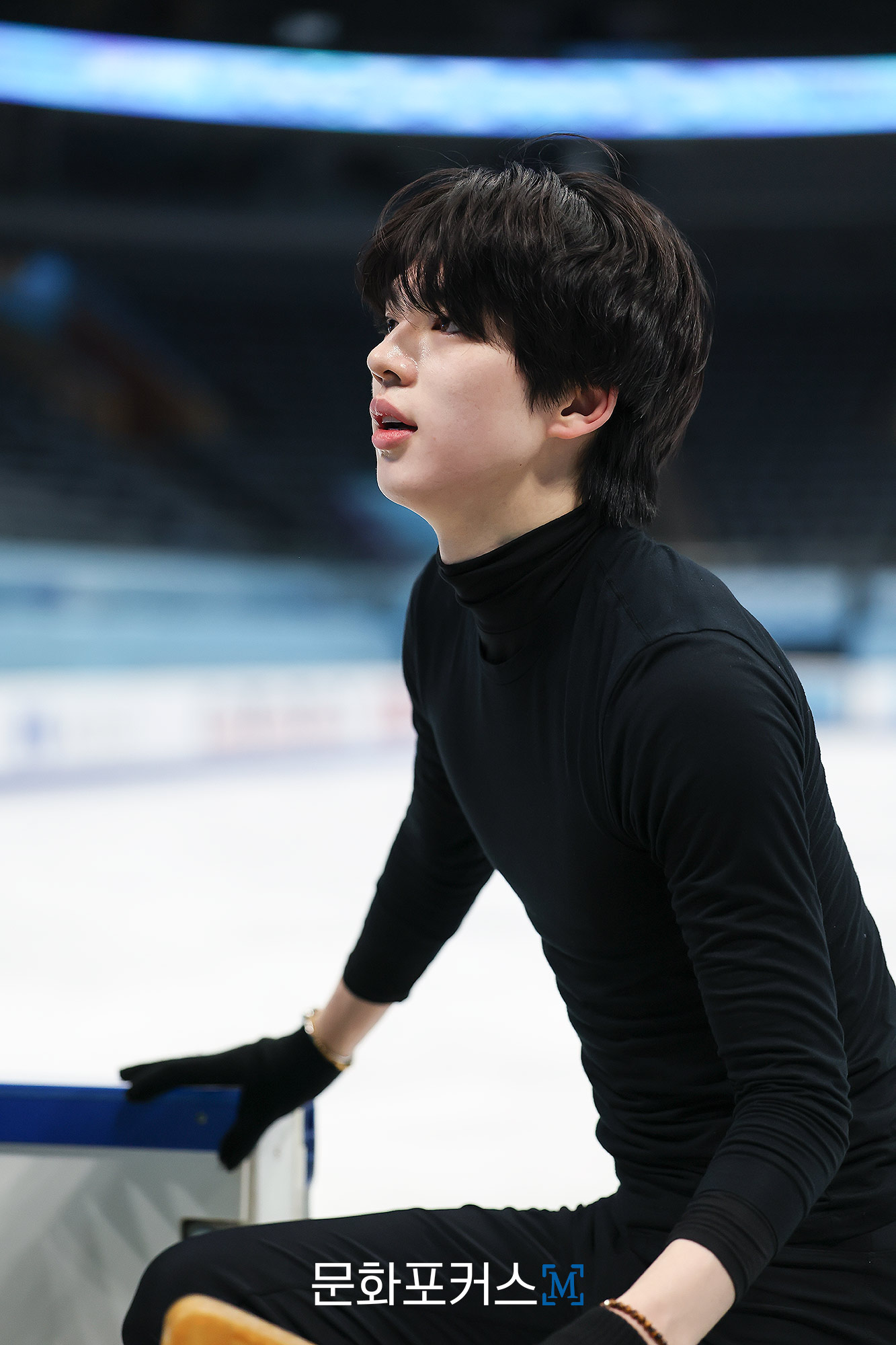 2026 ISU 피겨스케이팅 사대륙 선수권 대회 1일차 공식 연습에 참여한 차준환 | 사진=김현진