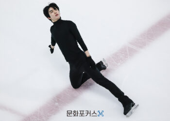 [현장스케치] 차준환, 2026 ISU 피겨스케이팅 사대륙 선수권 2일차 공식 연습