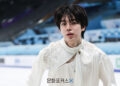 [현장스케치] 차준환, 2026 ISU 피겨스케이팅 사대륙 선수권 프리 스케이팅 연습
