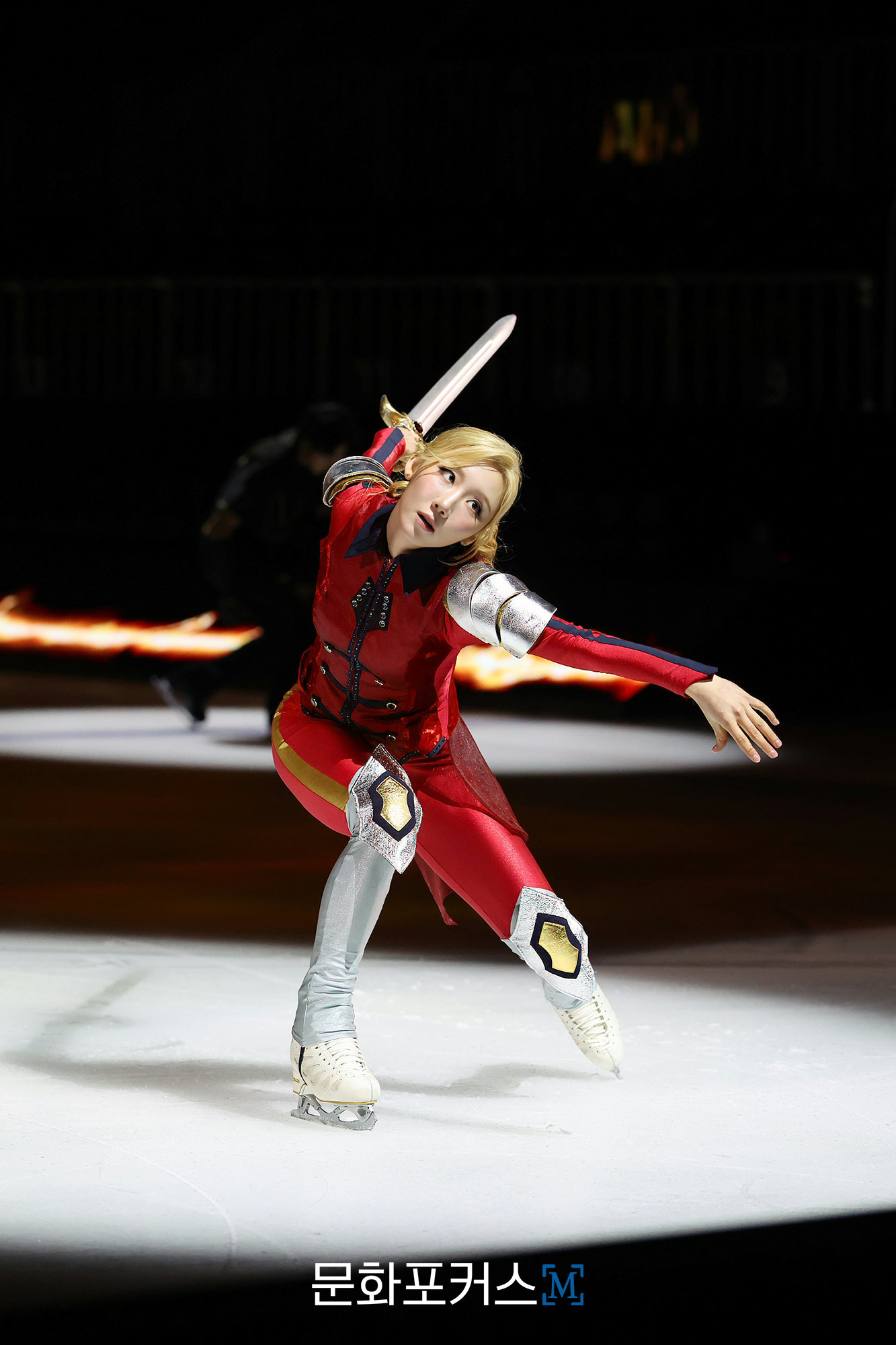 '차해인' 역의 '김예림'이 '나 혼자만 레벨업 on ICE'에 출연해 연기를 선보이고 있다. | 사진 = 김현진 기자