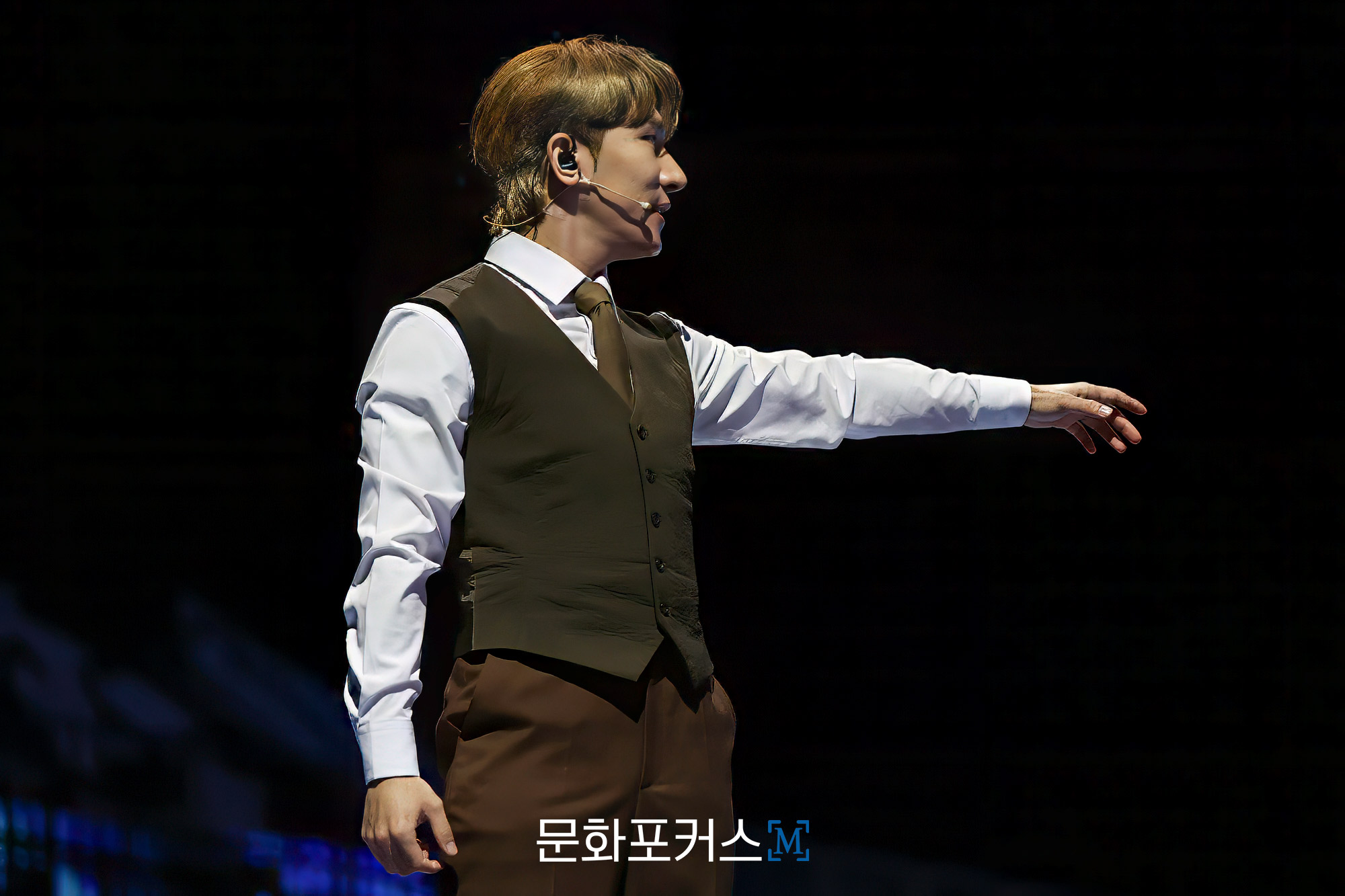 '유진호' 역의 '신석수'가 '나 혼자만 레벨업 on ICE'에 출연해 연기를 선보이고 있다. | 사진 = 김현진 기자