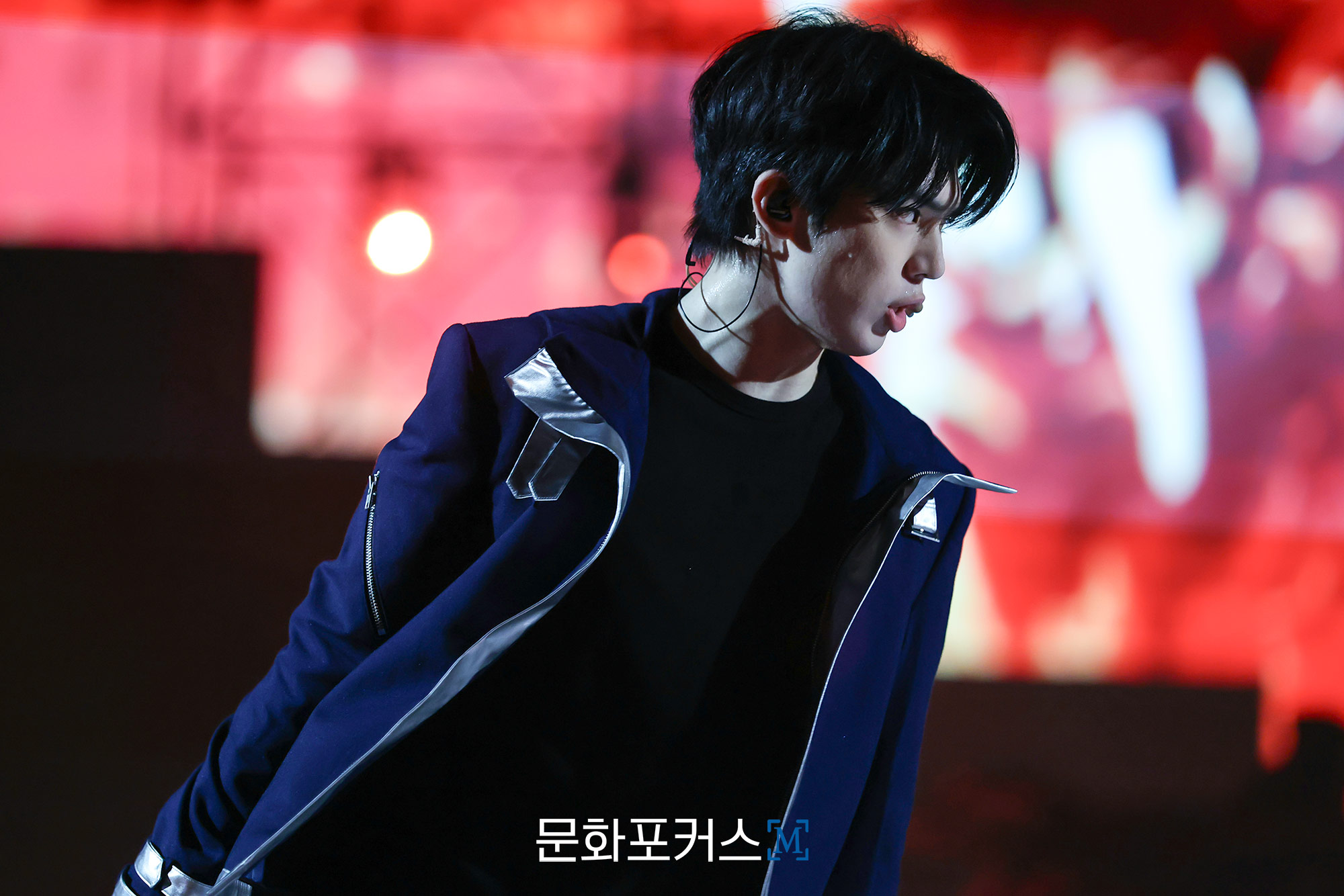 '성진우' 역의 '차준환'이 '나 혼자만 레벨업 on ICE'에 출연해 연기를 선보이고 있다. | 사진 = 김현진 기자