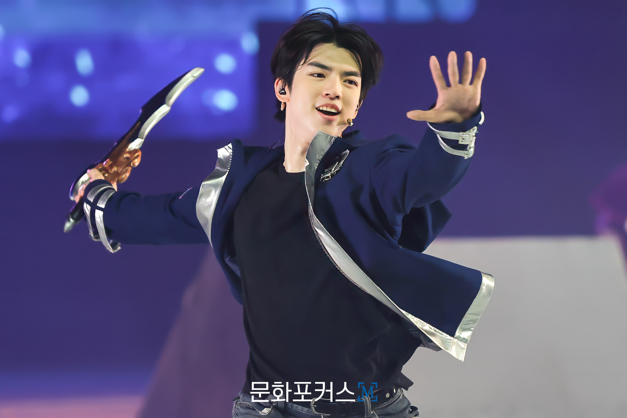 '성진우' 역의 '차준환'이 '나 혼자만 레벨업 on ICE'에 출연해 연기를 선보이고 있다. | 사진 = 김현진 기자