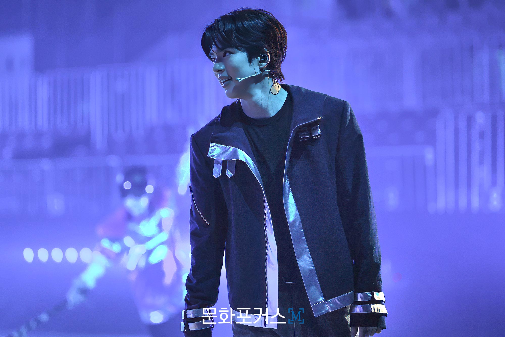 '성진우' 역의 '차준환'이 '나 혼자만 레벨업 on ICE'에 출연해 연기를 선보이고 있다. | 사진 = 김현진 기자